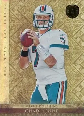 2011 Panini Gold Standard #60 - Chad Henne - Miami Dolphins