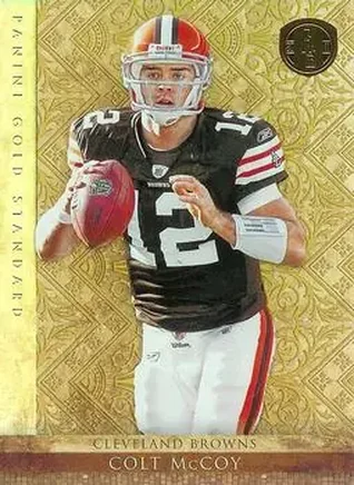 2011 Panini Gold Standard #62 - Colt McCoy - Cleveland Browns