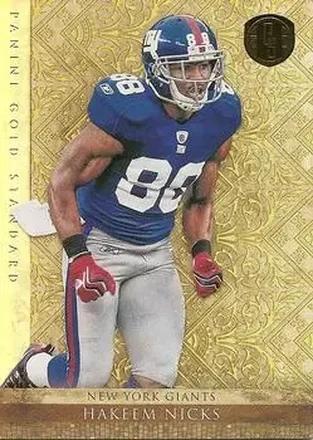 2011 Panini Gold Standard #70 - Hakeem Nicks - New York Giants