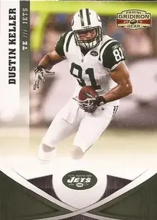 2011 Panini Gridiron Gear #7 - Dustin Keller - New York Jets