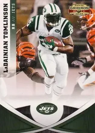 2011 Panini Gridiron Gear #8 - LaDainian Tomlinson - New York Jets