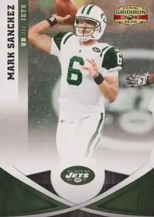 2011 Panini Gridiron Gear #9 - Mark Sanchez - New York Jets