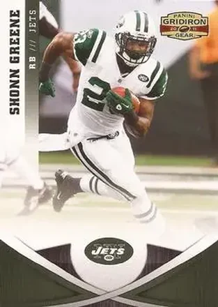 2011 Panini Gridiron Gear #10 - Shonn Greene - New York Jets