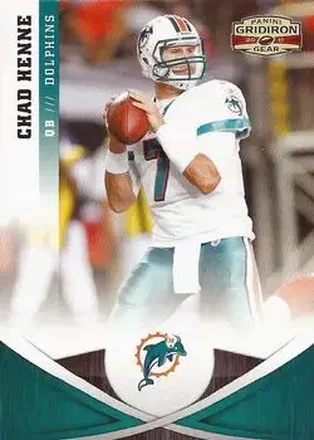 2011 Panini Gridiron Gear #12 - Chad Henne - Miami Dolphins