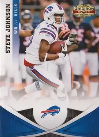 2011 Panini Gridiron Gear #17 - Steve Johnson - Buffalo Bills
