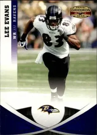2011 Panini Gridiron Gear #18 - Lee Evans - Baltimore Ravens