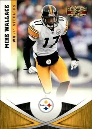 2011 Panini Gridiron Gear #22 - Mike Wallace - Pittsburgh Steelers
