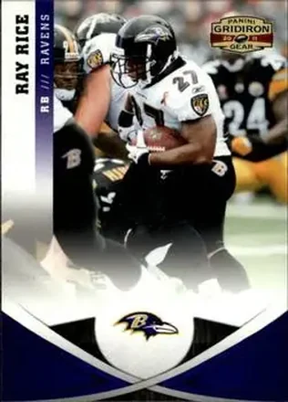 2011 Panini Gridiron Gear #28 - Ray Rice - Baltimore Ravens