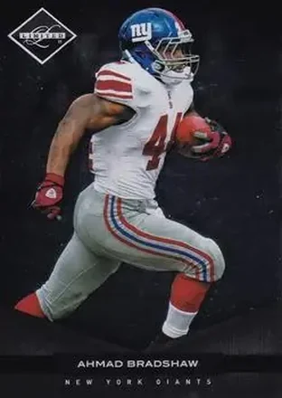 2011 Panini Limited #63 - Ahmad Bradshaw - New York Giants