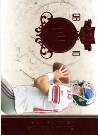 2011 Panini Plates & Patches #10 - Eli Manning - New York Giants
