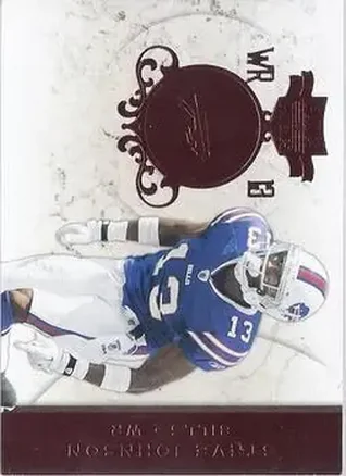 2011 Panini Plates & Patches #13 - Steve Johnson - Buffalo Bills