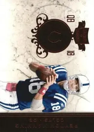 2011 Panini Plates & Patches #18 - Peyton Manning - Indianapolis Colts
