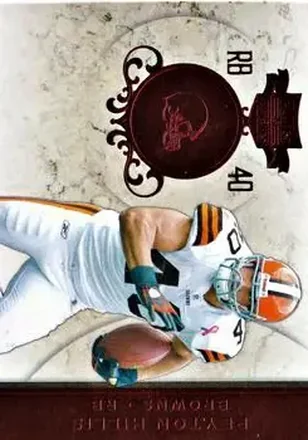 2011 Panini Plates & Patches #40 - Peyton Hillis - Cleveland Browns