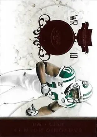 2011 Panini Plates & Patches #48 - Santonio Holmes - New York Jets