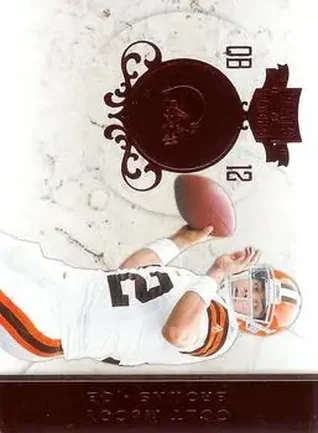 2011 Panini Plates & Patches #54 - Colt McCoy - Cleveland Browns
