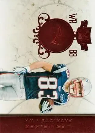2011 Panini Plates & Patches #83 - Wes Welker - New England Patriots