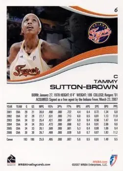 Back of Tammy Sutton-Brown
