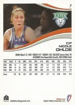 Back of Nicole Ohlde