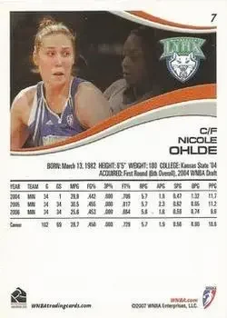 Back of Nicole Ohlde