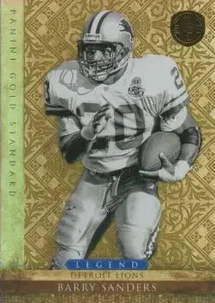 2011 Panini Gold Standard #106 - Barry Sanders - Detroit Lions