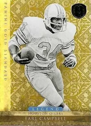 2011 Panini Gold Standard #144 - Earl Campbell - Houston Oilers
