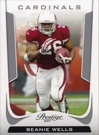 2011 Panini Prestige #1 - Beanie Wells - Arizona Cardinals