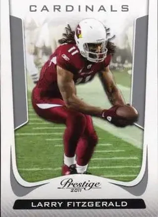 2011 Panini Prestige #3 - Larry Fitzgerald - Arizona Cardinals