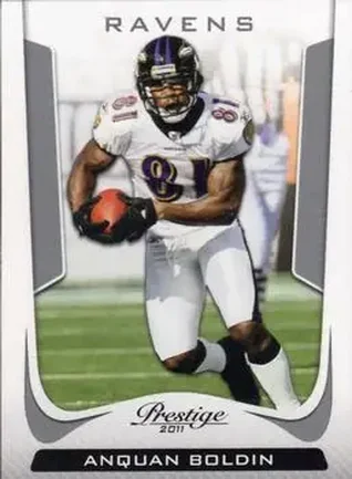 2011 Panini Prestige #12 - Anquan Boldin - Baltimore Ravens
