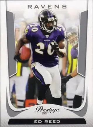 2011 Panini Prestige #13 - Ed Reed - Baltimore Ravens