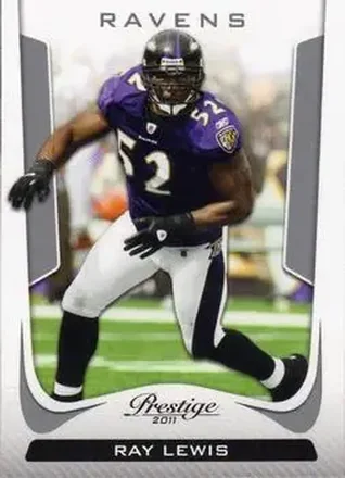 2011 Panini Prestige #16 - Ray Lewis - Baltimore Ravens