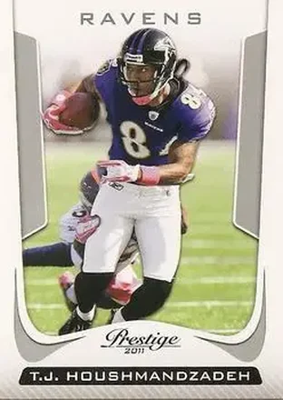 2011 Panini Prestige #18 - T.J. Houshmandzadeh - Baltimore Ravens