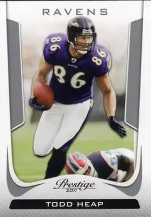 2011 Panini Prestige #19 - Todd Heap - Baltimore Ravens
