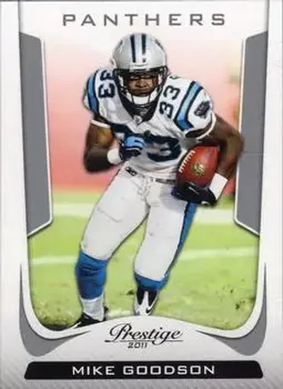2011 Panini Prestige #27 - Mike Goodson - Carolina Panthers