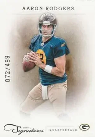 2011 Panini Prime Signatures #1 - Aaron Rodgers - Green Bay Packers