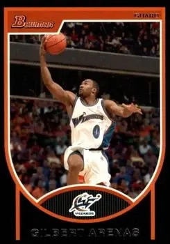 2007-08 Bowman #1 Gilbert Arenas