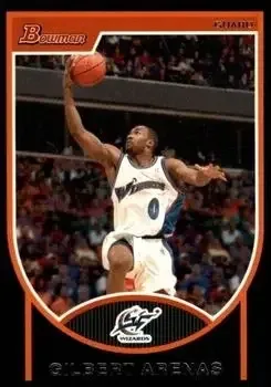 2007-08 Bowman #1 Gilbert Arenas