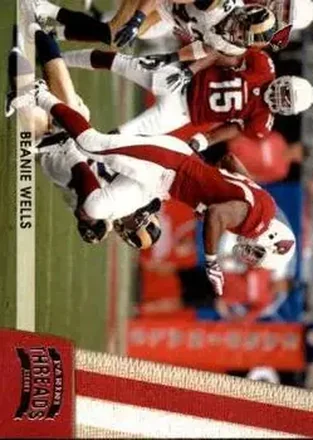 2011 Panini Threads #1 - Beanie Wells - Arizona Cardinals