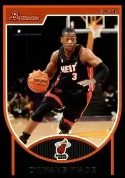 2007-08 Bowman #3 Dwyane Wade