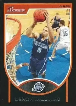2007-08 Bowman #8 Deron Williams