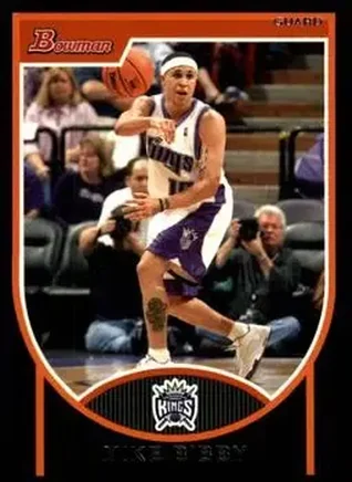 2007-08 Bowman #10 - Mike Bibby - Sacramento Kings 2007-08 Bowman #10 - Mike Bibby - Sacramento Kings