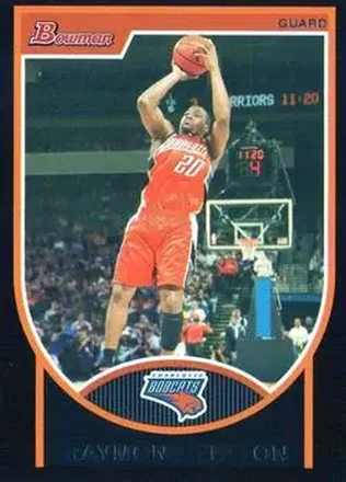 2007-08 Bowman #12 - Raymond Felton - Charlotte Bobcats