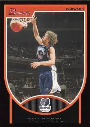 2007-08 Bowman #16 - Pau Gasol - Memphis Grizzlies