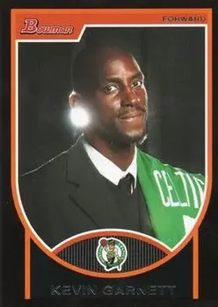 2007-08 Bowman #20 - Kevin Garnett - Boston Celtics