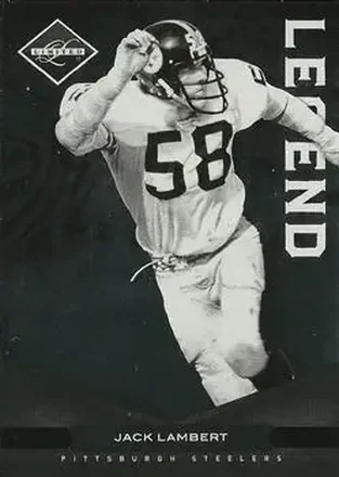 2011 Panini Limited #105 - Jack Lambert - Pittsburgh Steelers