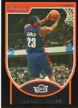 2007-08 Bowman #23 - LeBron James - Cleveland Cavaliers