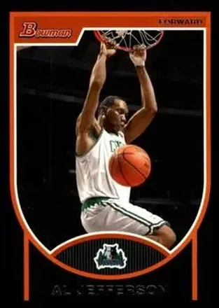 2007-08 Bowman #25 - Al Jefferson - Boston Celtics