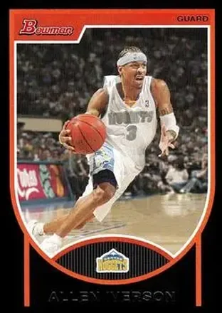 2007-08 Bowman #33 - Allen Iverson - Denver Nuggets