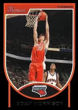 2007-08 Bowman #35 - Adam Morrison - Charlotte Bobcats