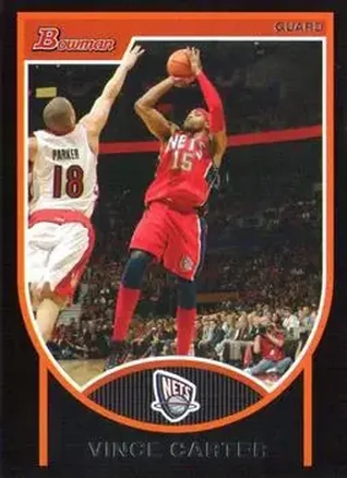2007-08 Bowman #40 - Vince Carter - New Jersey Nets