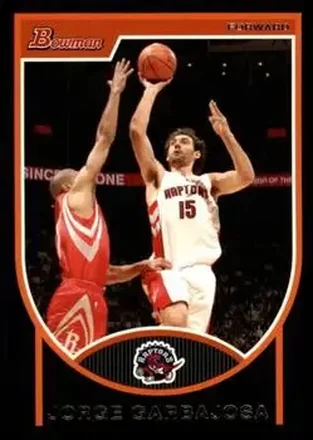 2007-08 Bowman #53 - Jorge Garbajosa - Toronto Raptors